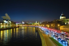 Moskva - Verkehr staut sich
